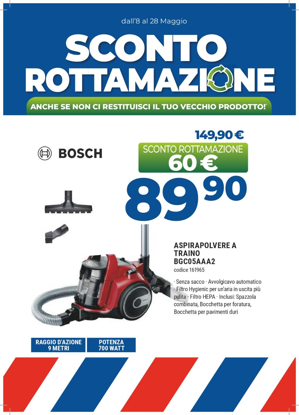 ASPIRAPOLVERE BOSCH BGC05AAA2